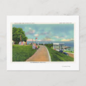 Coles Hill Uitzicht van de Promenade Briefkaart (Voorkant)