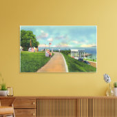 Coles Hill Uitzicht van de Promenade Canvas Afdruk (Insitu (Woonkamer))