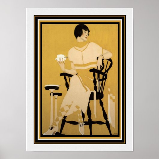 Coles Phillips Deco "The Magic Hour" drukken 12 x  Poster (Voorkant)