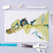 Coles Phillips ‘Fadeaway Girl’  “Een snelle duik” Tissuepapier (Craft)