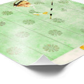 Coles Phillips "Fadeaway Girl" "Green Wallpaper" Foto Afdruk (Hoek)