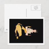 Coles Phillips Fadeaway Meisje - Agenda Briefkaart (Voorkant / Achterkant)