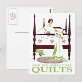 Coles Phillips Fadeaway - vraag me over Mijn Briefkaart (Voorkant / Achterkant)