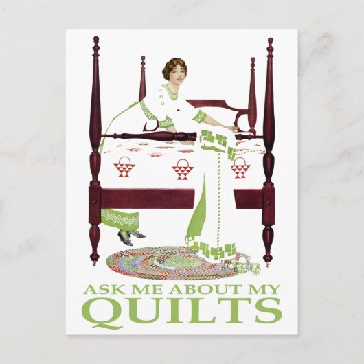Coles Phillips Fadeaway - vraag me over Mijn Briefkaart (Voorkant)