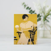 Coles Phillips  Servies Ad “Een Kopje Thee” Briefkaart (Staand voorkant)