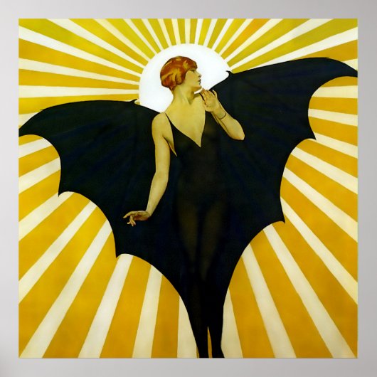 Coles Phillips Sunburst Magazine Cover Poster (Voorkant)