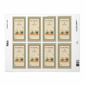 Coleslaw Etiket (Full Sheet)