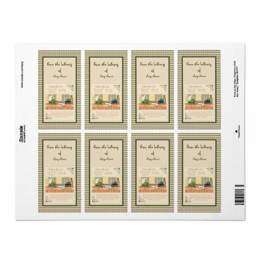 Coleslaw Etiket (Full Sheet)