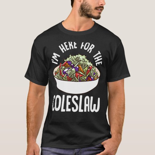 Coleslaw Food Picnic Barbecue T-shirt (Voorkant)