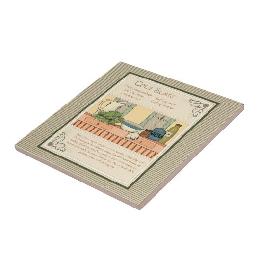 Coleslaw Tegeltje (Zijkant)