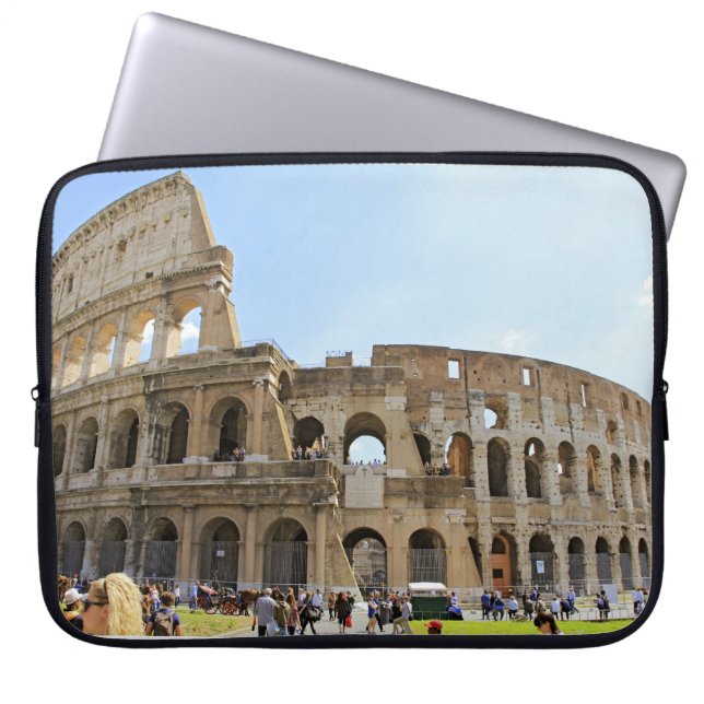 Colesseum Ansichtkaart Laptop Sleeve (Voorkant)