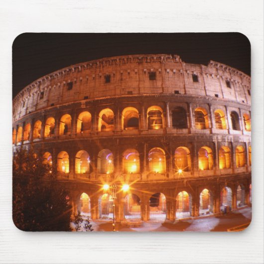Colesseum bij nacht muismat (Voorkant)