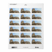 Colesseum Etiket (Full Sheet)