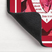 Coleus Close-up met Johannes 3:16 Muismat (Hoek)