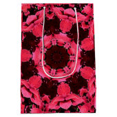 Coleus Closeup Kaleidoscoop Medium Cadeauzakje (Achterkant)