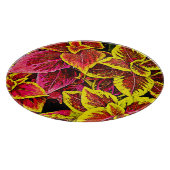 Coleus Leaf Burst Design Snijplank (Hoek)