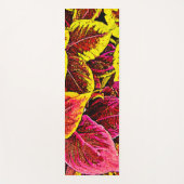 Coleus Leaf Burst Design Yogamat (Voorkant)