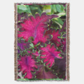 Coleus Macro Deken (Voorkant Verticaal)