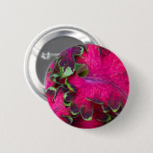 Coleus Macro Ronde Button 5,7 Cm (Voorkant /achterkant)