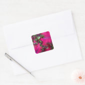 Coleus Macro Vierkante Sticker (Envelop)