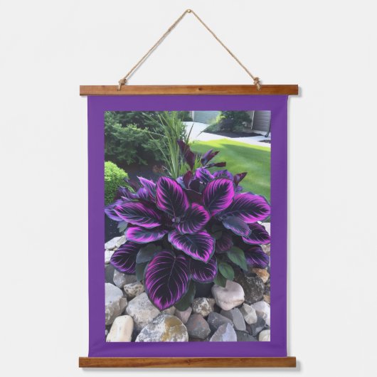 Coleus Plant Hangend Wandkleed (Voorkant)