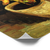 Coleus Plant in een Flowerpot Van Gogh Fine Art Poster (Hoek)