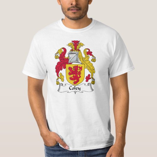 Coley Family Crest T-shirt (Voorkant)