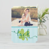 Coley Luck Kaart (Staand voorkant)