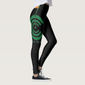 Colfax Country Club Large Logo in Black Leggings (Rechts)