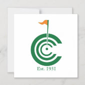 Colfax Country Club Magnet Kaart Magnetische Uitnodiging (Voorkant)