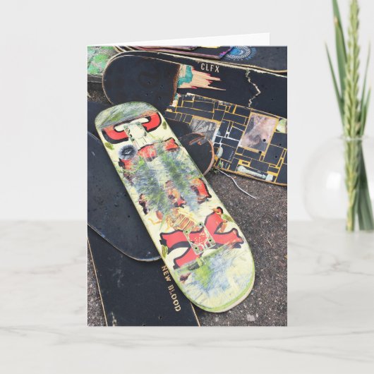 colfax skateboards feestdagen kaart (Voorkant)