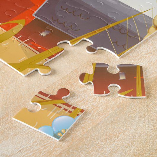 Colfax Whitman County, Washington, Verenigde State Legpuzzel (Zijkant)