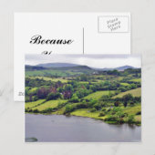 Colgagh Lough Lakes Ireland 3 Briefkaart (Voorkant / Achterkant)