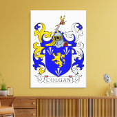 Colgan Wapen Canvas Afdruk (Insitu (Woonkamer))