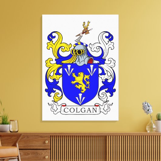 Colgan Wapen Canvas Afdruk (Insitu (Woonkamer))
