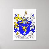 Colgan Wapen Canvas Afdruk (Voorkant)