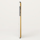Colibri Bird Gold Stripes Illustratie iPhone Case (Achterkant/links)