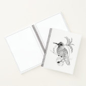 Colibri Bird Illustration Notitieboek (Binnen)