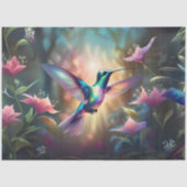 Colibrí decoupage vloeipapier tissuepapier (Voorkant)