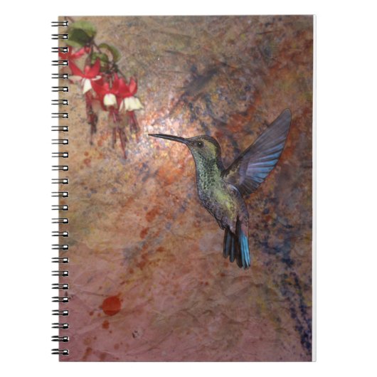 Colibri. Humingbird. Notitieboek (Voorkant)