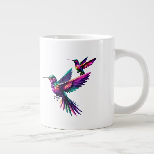 Colibrí prisma multicolor grote koffiekop (Rechts)
