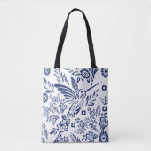 colibri talavera arte mexicano tote bag (Voorkant)