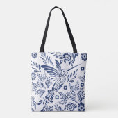 colibri talavera arte mexicano tote bag (Achterkant)
