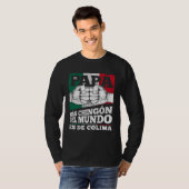 Colima Mexico Dia del papá T-shirt (Voorkant volledig)