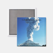 Colima Volcano, Jalisco, Mexico Magneet (Voorkant / Achterkant)