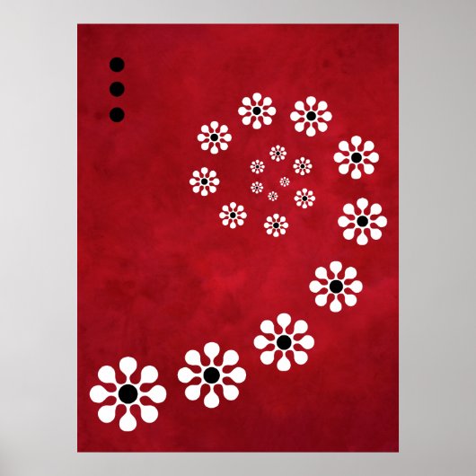 Colimacon Red Poster (Voorkant)