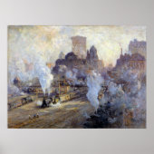 Colin Campbell Cooper Grand Central Station Poster (Voorkant)