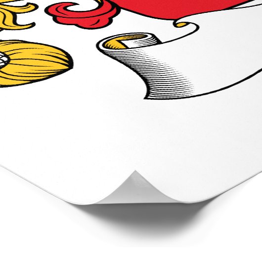 Colin Family Crest Poster (Hoek)