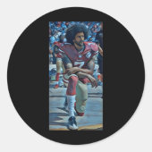 Colin Kaepernick Kneeling Sticker (Voorkant)