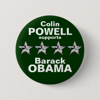 Colin Powell Ronde Button 5,7 Cm